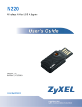 ZyXEL N220 User manual