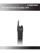 COBHAM SAILOR SP3550 Portable UHF User manual