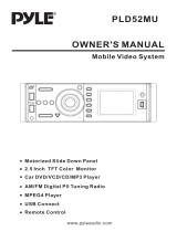 PYLE Audio Mobile Video System PLD41MUT User manual