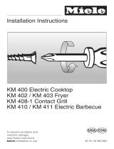 Miele KM410 User manual