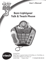 VTech Buzz Lightyear Talk & Teach Phone User manual