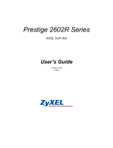 ZyXEL P-2602R-63 Owner's manual