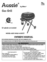 Meco 4280 Walk-A-Bout Gas User manual
