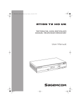SAGEMCOM RTI95 T2 HD UK User manual