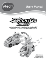 VTech Switch & Go Dinos - Tonn the Stegosaurus User manual