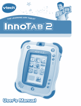 VTech InnoTab 2 Learning App Tablet User manual