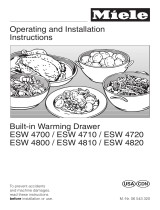 Miele ESW 4700 User manual