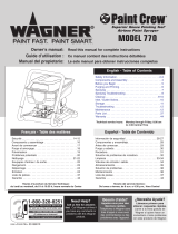 WAGNER Paint Crew Owner's manual