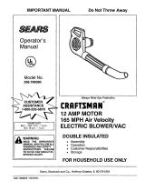 Craftsman 358798380 User manual