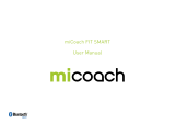 miCoach FIT SMART User manual