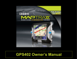 Uniden GPS402 - Maptrax - Automotive GPS Receiver User manual