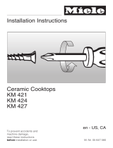 Miele KM421 Owner's manual