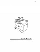 Savin 8700W User manual