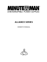 Minuteman UPS A1250 User manual