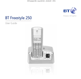 BT FREESTYLE 250 User manual