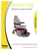 Pride Mobility QUANTUM SERIES User manual