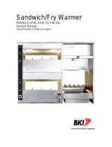 BKI Sandwich/Fry Warmer FW-15L User manual