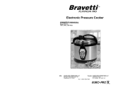 Euro-Pro Bravetti Platinum Pro PC107H User manual
