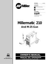Miller Electric Millermatic 210 Owner's manual