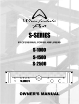 Wharfedale Pro S-1000 User manual