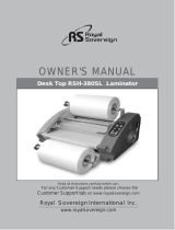 Royal Sovereign RSH-380SL Owner's manual