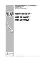 Milnor KURSPK0025 User manual