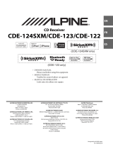 Alpine CDE-122 User manual