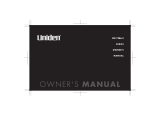 Uniden DXI7286-2 User manual