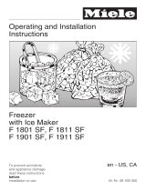 Miele W 827 User manual