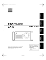 Barco LX-5 User manual