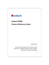 Unitech PA950 User manual