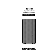 Mackie HD1531 User manual