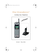 Vodavi Wanderer Cordless Key Telephone Unit User manual