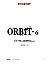 Orbit Manufacturing Orbit-6 User manual