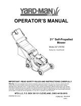 Yard-Man 979 User manual