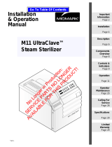 Midmark UltraClave M11 Specification
