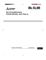 Mitsubishi 250 YHA-A User manual