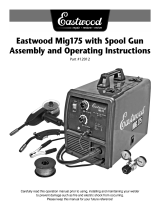 Eastwood MIG 175 Operating instructions