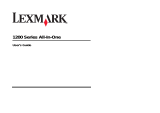 Lexmark X1270 User manual