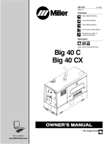Miller Electric Big 40 CX User manual