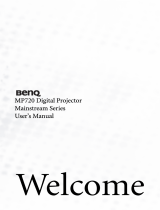 BenQ MP720 User manual