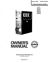 Miller Electric SCM-1A Owner's manual