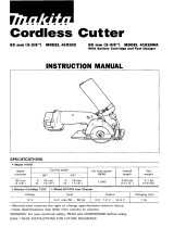 Makita 4191DZ User manual