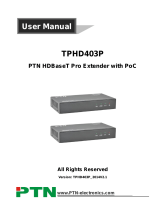 PTN TPHD403PR User manual