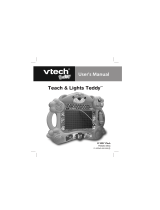 VTech Teach & Lights Teddy User manual