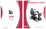 Pride Mobility Celebrity X Sport Owner's manual
