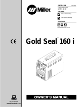 Miller GOLD SEAL 160i CE Owner's manual