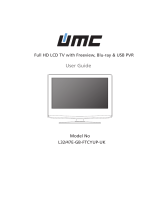UMC BLU-RAY TV User manual
