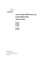 3com Router 6000 Series User manual