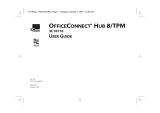 3com 3C16710 - OfficeConnect 8/TPM Hub User manual